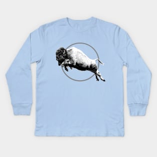 Buffalo Jump Kids Long Sleeve T-Shirt